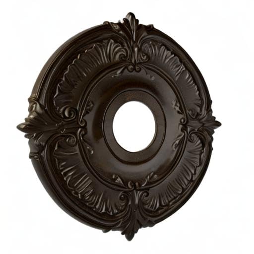Ecorative Ceiling Medallions Modeled After Original Historical Patterns & Designs, Bronze