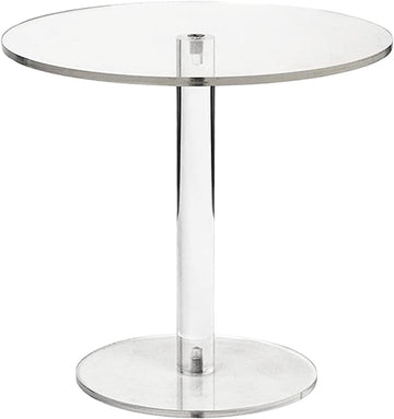 Acrylic Cake Stand, Round Cake Stands for Dessert Table, Clear Cupcake Stand for Birthday Party, Pastry Candy Pizza