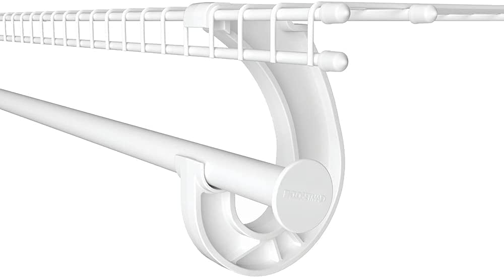 5629 Support for SuperSlide Hanging Bar, White 10 Pack