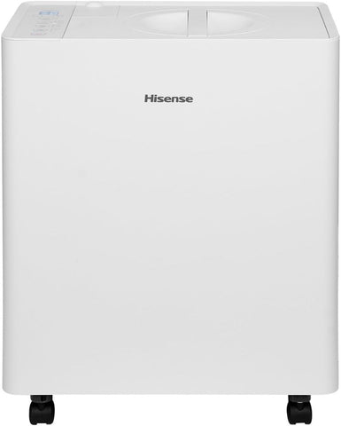 50 Pint Lift-Up Portable Dehumidifier with Built-In Pump in White