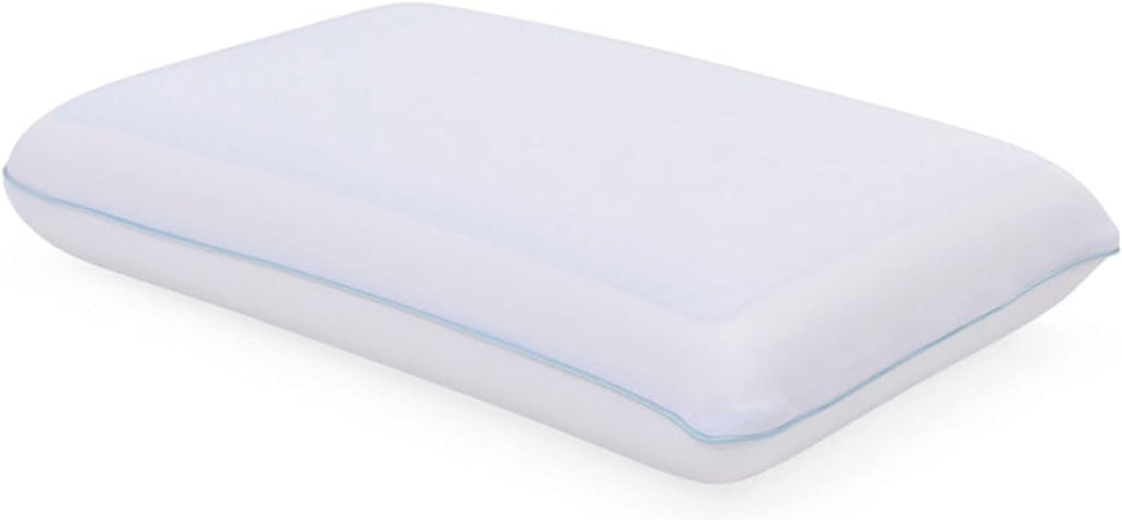 Cooling Pillow for Sleeping, Standard Size Cooling Memory Foam Pillow for Hot Sleepers, Reversible Ergonomic Design