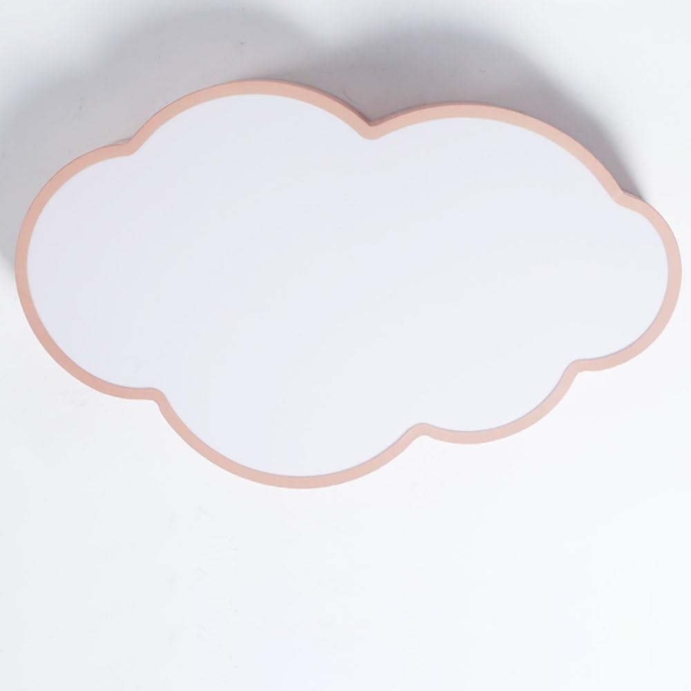 Modern Minimalist Cloud Ceiling Lamps, LED Cartoon Flush Mount Ceiling Light Thin Close to Ceiling Fixtures for Kids