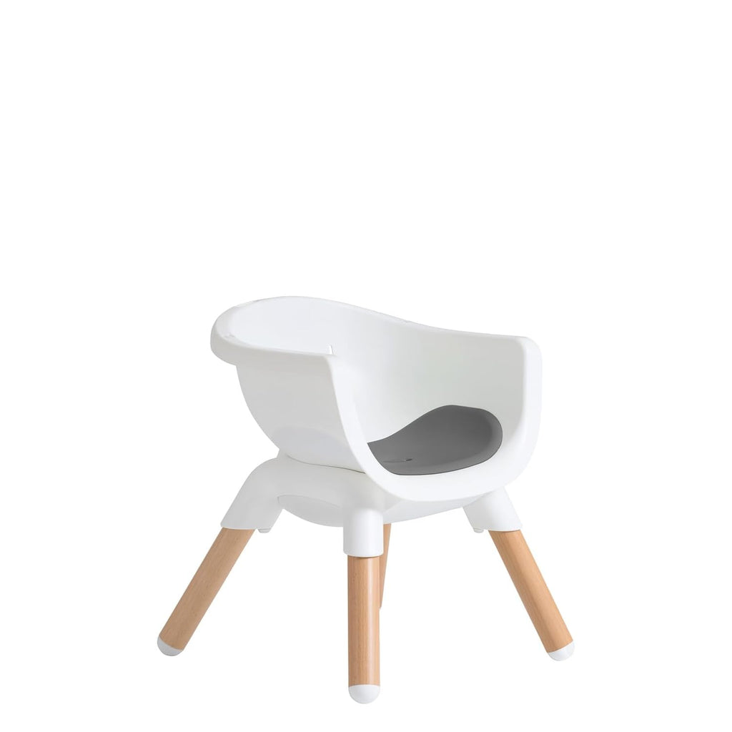 Chai Multi-Mode Highchair - European Beech Wood, Convertible, 9+ Modes, Birth up to 60 lb. (Shadow) | European Beech