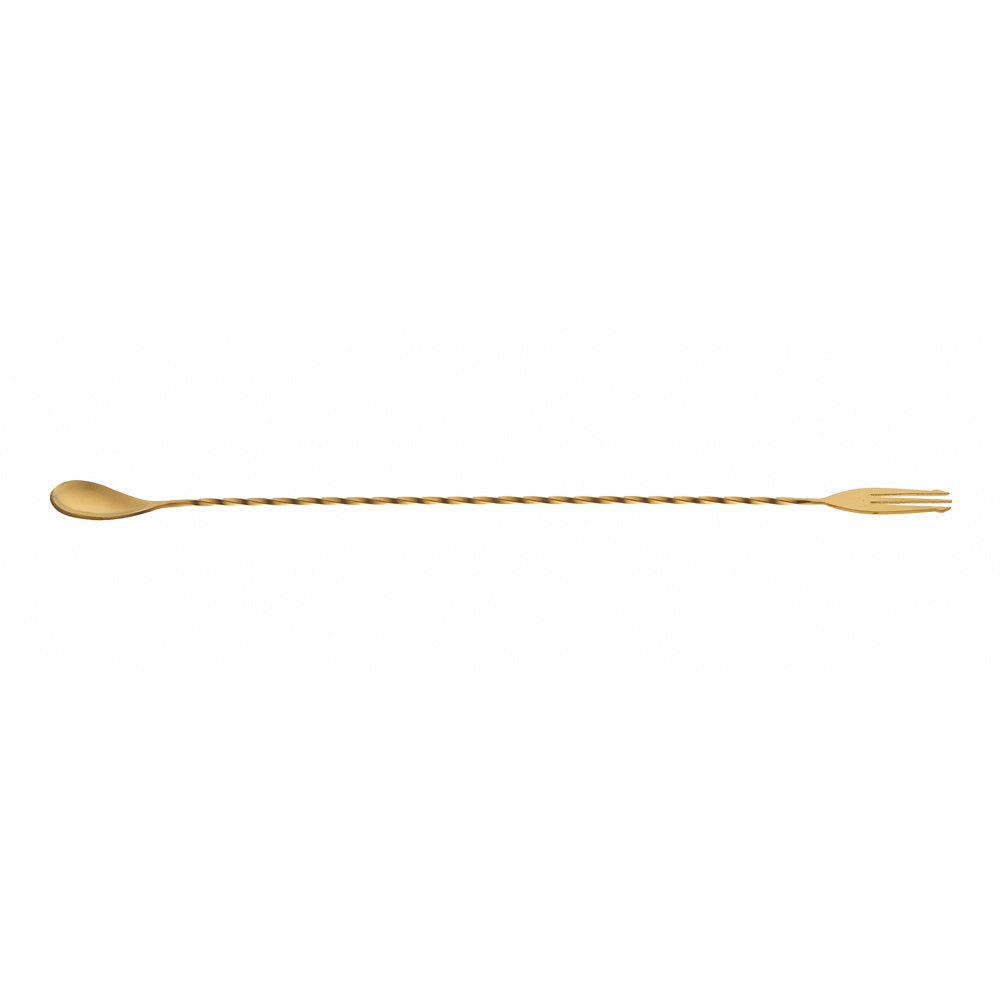 Fork Bar Spoon, End 15 3/4" (40 cm), Gold