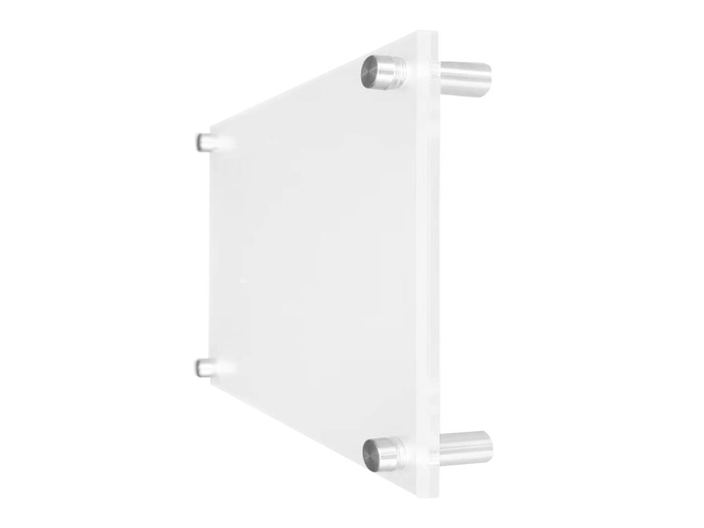 11x14 Wall Mount Acrylic Picture Frame Double Panel Floating Frameless Acrylic Photo Frame Certificate Document Frame
