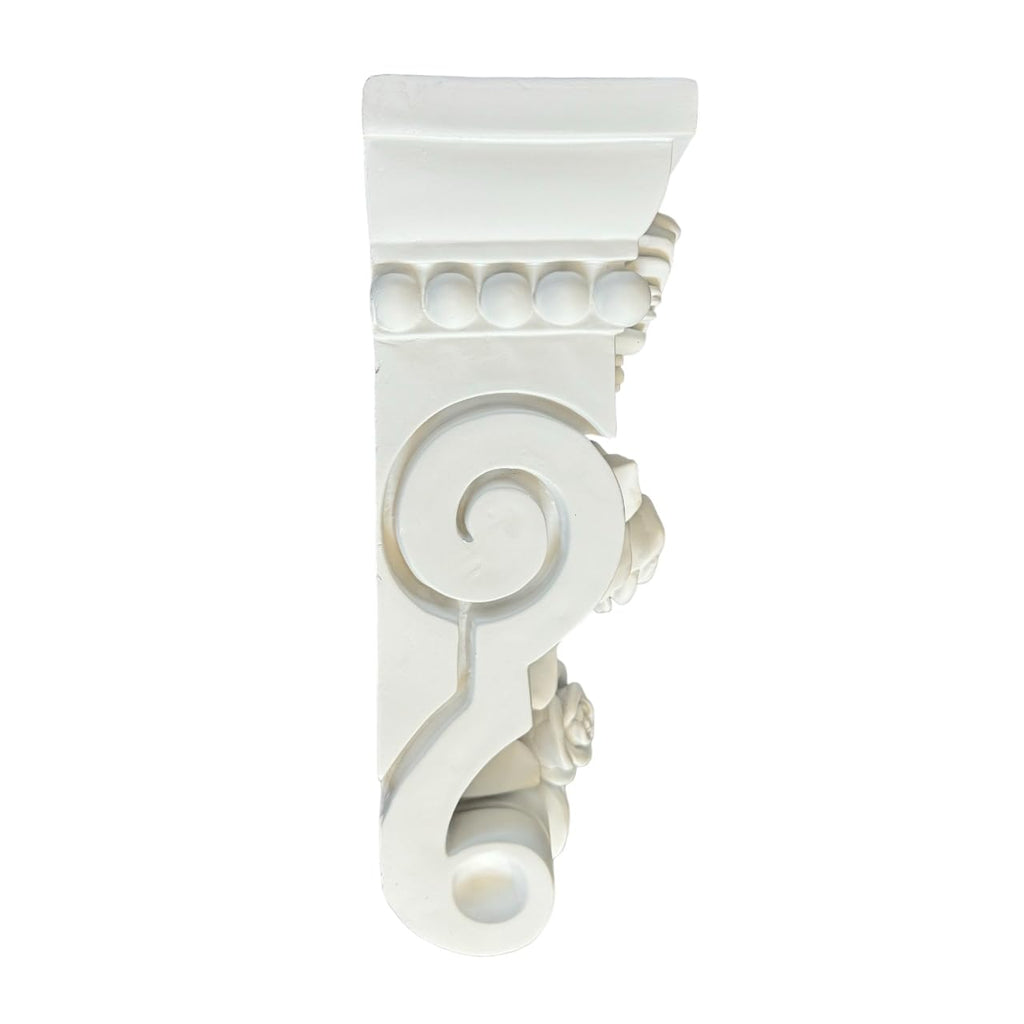 2-Pack Millwork Rose PU Corbel 6 5/8-Inch W x 3 3/4-Inch D x 10 1/4-Inch H High Density Polyurethane OC-031