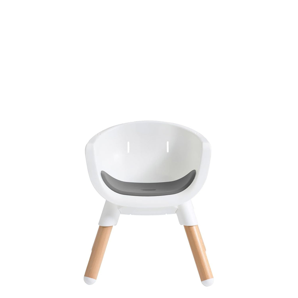 Chai Multi-Mode Highchair - European Beech Wood, Convertible, 9+ Modes, Birth up to 60 lb. (Shadow) | European Beech