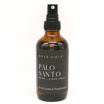 Luxury Linen and Room Spray - Palo Santo Home Signature Scent - Room Fragrance Spray - Fragrant Fresh Linen Air - Set of 4