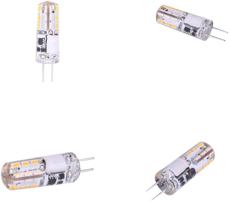 G4 LED Light Bulbs G4 Bi-Pin Base 1.5W (Equivalent to 20W Halogen Bulb) AC/DC 12V Warm White 3000K LED Bulbs