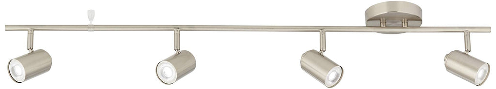 Vester 4-Light Brushed Nickel LED Wall or 40" Wide Track Light
