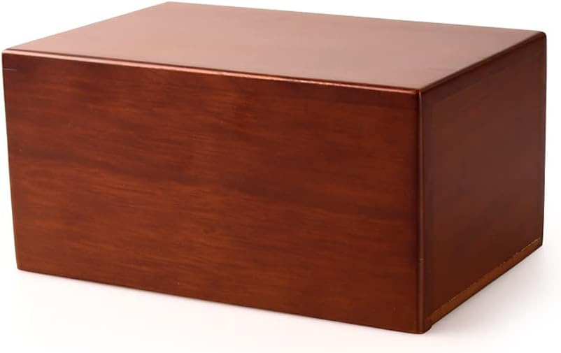PCS Cremation Urns for Ashes, Pet Memorial Funeral Urns Box, Wooden Decorative Urn for Dog Cat, Cremation Keepsake