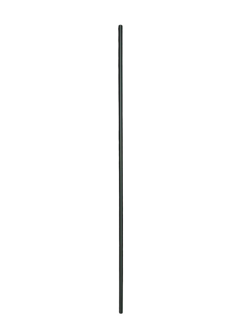 Iron Stair Balusters 3/4" Round x 44" Long, Hollow, Black Powder Coated - 25 pcs - (Satin Black)