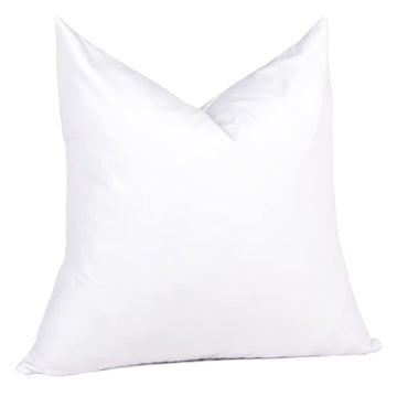 28 x 28 Feather Down Throw Pillow Insert, 1 Pack Euro Pillow for Decorative Bed Cushion Couch Sofa