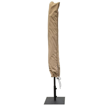 Patio, Waterproof Outdoor with Zipper and Extension Rod for Easy Reach Installation, Fits 8ft-10ft Market Umbrella