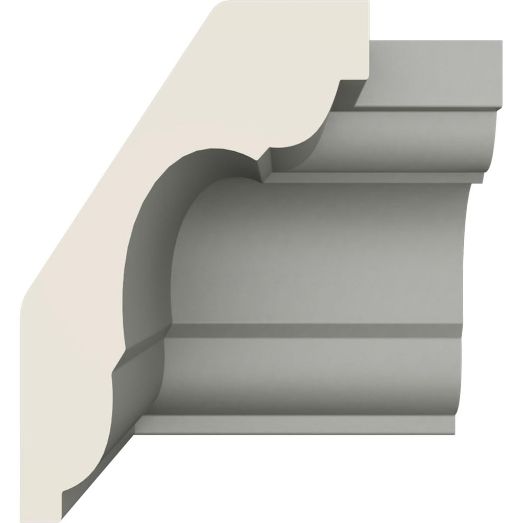 Inside Corner for Jefferson Traditional Smooth Crown Moulding, 2 1/4"P x 2 1/4"H (matches moulding