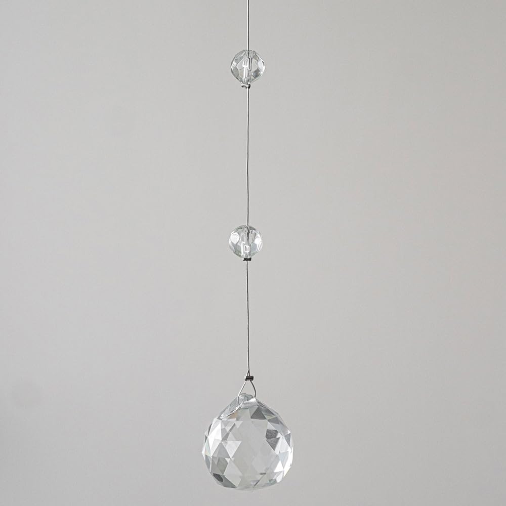 Crystal Beaded Strands Clear Glass Beads Curtain Hanging Wedding Props Decor Curtain Chandelier Door String Hanging