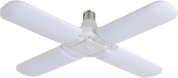 LED Deformable Garage Light Bulb, 4-Blade 60W E27