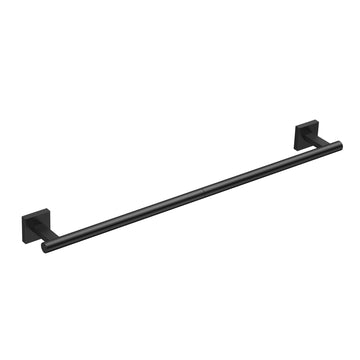 Towel Bar, 24 Inch Towel Racks Square Matte Black