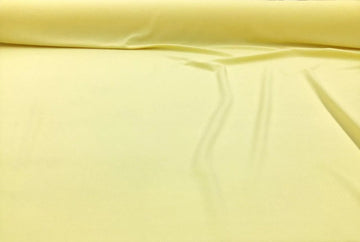 Bullet Textured Liverpool Fabric 4 Way Stretch Pastel Yellow R31