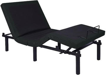 Patz Metal Black 2 Motor King Adjustable Bed & USB Outlet & 3 Pre-sets