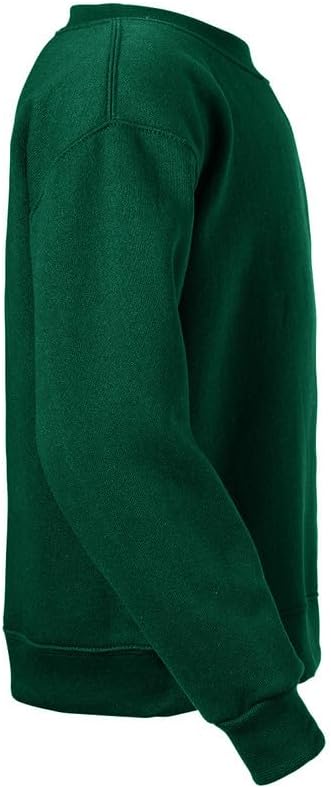 Boys Classic Midweight Fleece Crew Sweatshirt