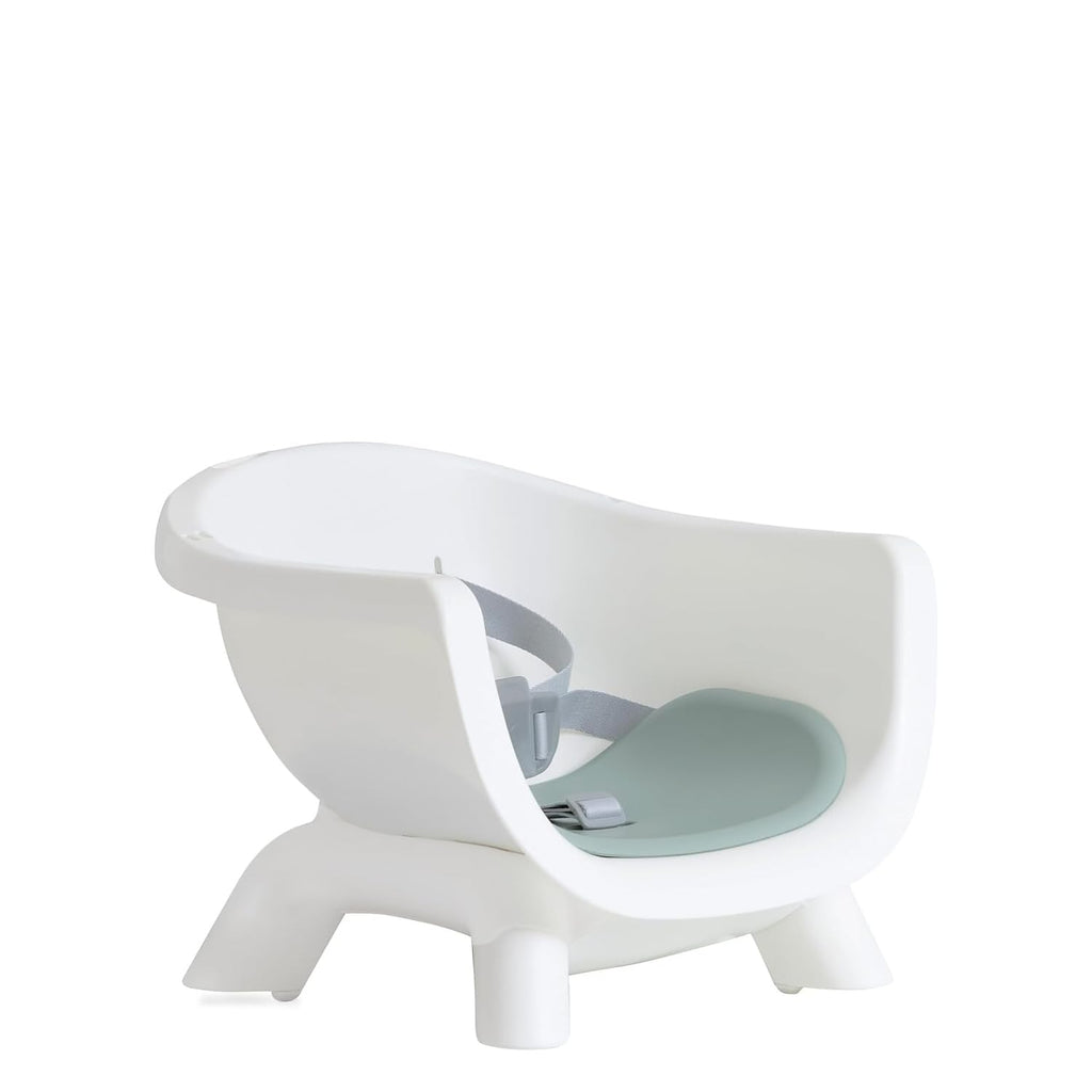 Chai Multi-Mode Highchair - European Beech Wood, Convertible, 9+ Modes, Birth up to 60 lb. (Mist) | European Beech