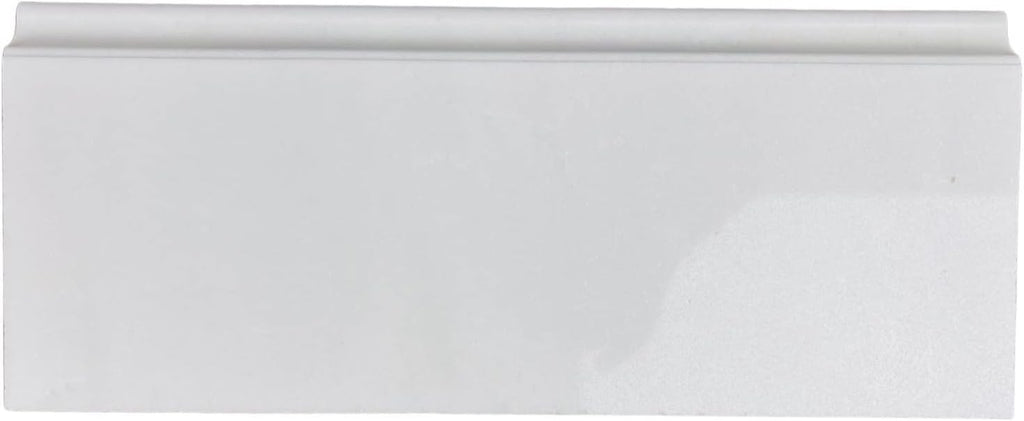 5x12 Pure White Thassos Bianco Marble Baseboard Tile Trim Molding Polished Finish Wall Floor Backsplash Accent (Box