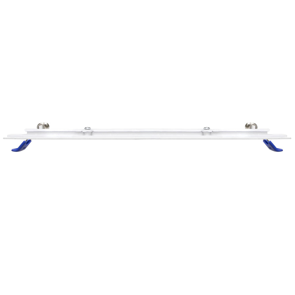 8 in. 5 CCT Square Slim Recessed LED Downlight, 1600 Lumens, White