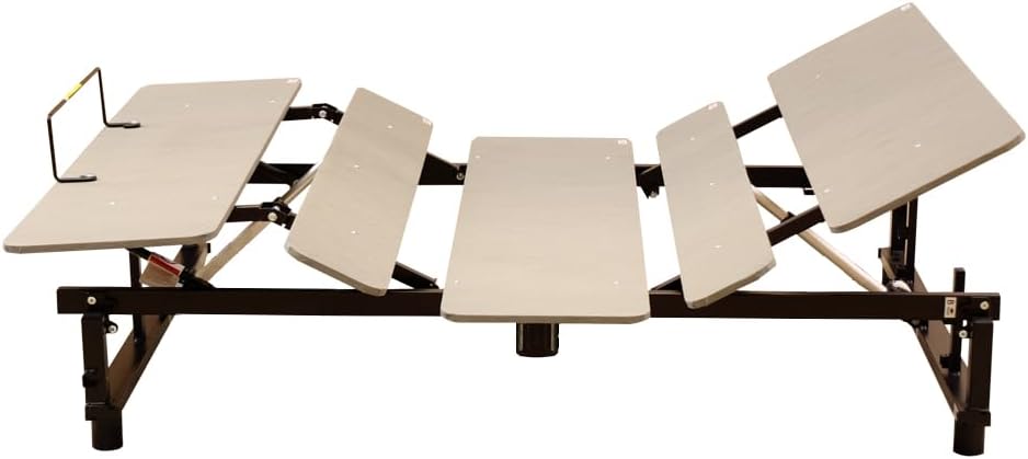 Electric Ergonomic Adjustable Bed Base King Size, Ultimate Adjustable Bed, Customizable Comfort, Independent Head