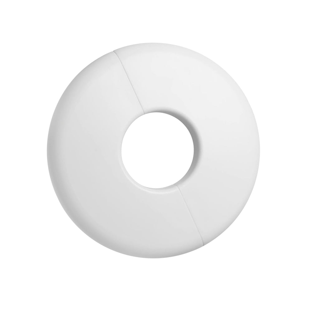 Wall Split Flange for 1 Inch Pipe, White ABS, 4Pcs