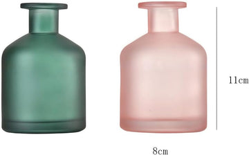 250ml Frosted Glass Reed Diffuser Bottle,Empty Fragrance Container