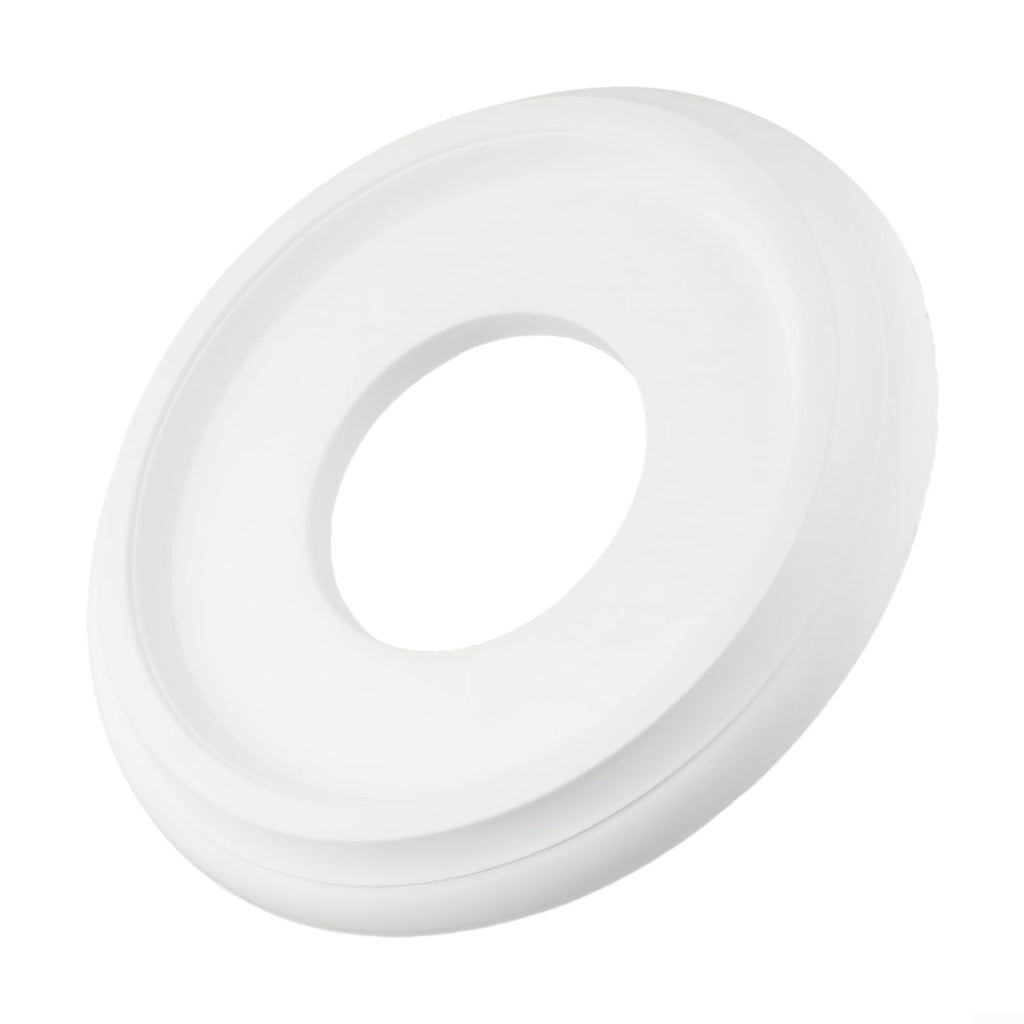 PU Ceiling Medallion Sturdy Decorative For Elevating The Look Of Your Home Lighting Fixtures And Chandeliers White