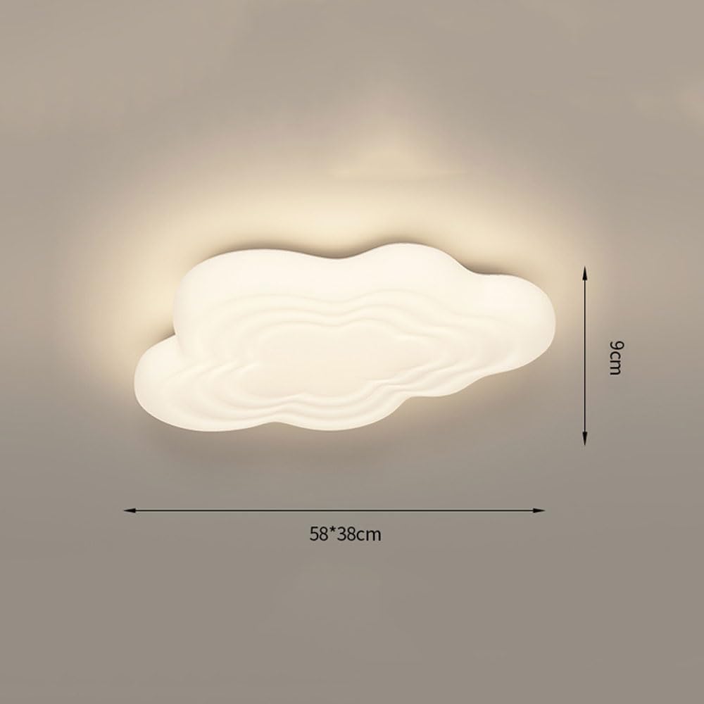 Modern LED Cloud Cartoon Flush Mount Bedroom Ceiling Light Fixtures Nordic Minimalist Star Kids Room Light Ceiling