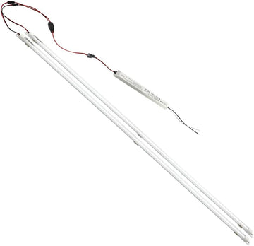 Magnetic Mount 4 Foot LED Tube, 24W, 3600LM,4000K Nature Light, No Dimmable