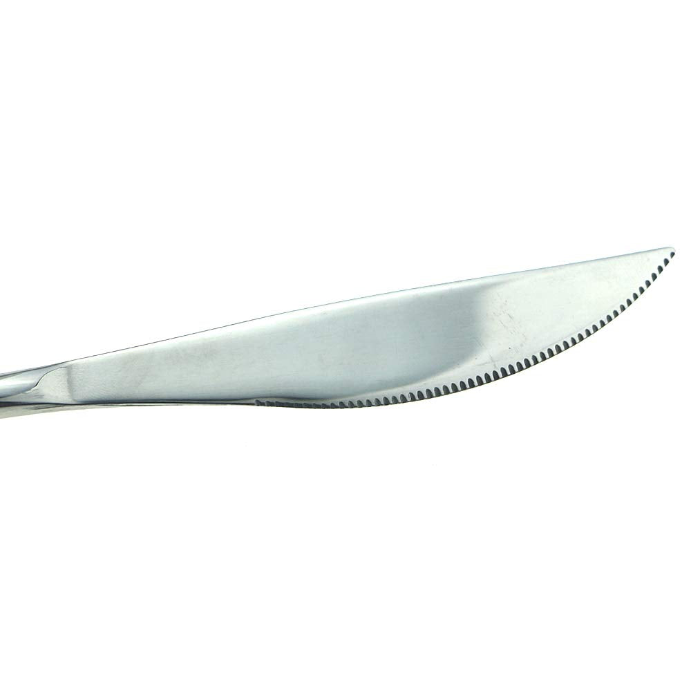 Mirror Polished Silver 20-Piece SUS304 Stainless Steel Flatware Set,Silverware Set Dinner Knife Fork Spoon Dessert