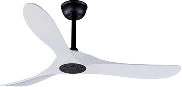 Inspired Maverick Style 52" Outdoor/Indoor Ceiling Fan With Remote Control, DC Motor Quiet Energy Saving,3 White