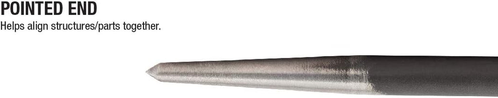 9804 Rolling Head Pry Bar Set, 6-Inch - 20-Inch, 4-Piece