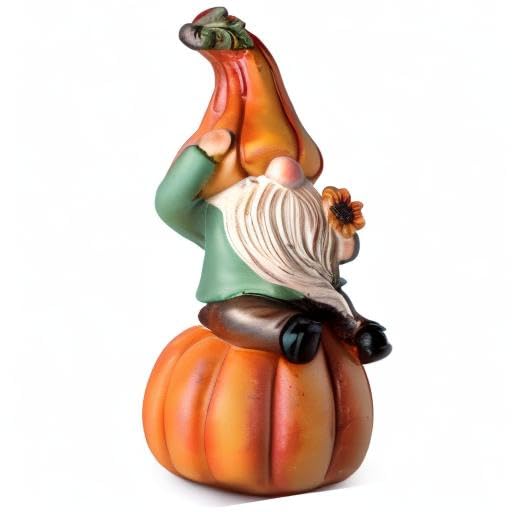 Fall Thanksgiving Gnomes Figurine Decorations, 6.7", Cute