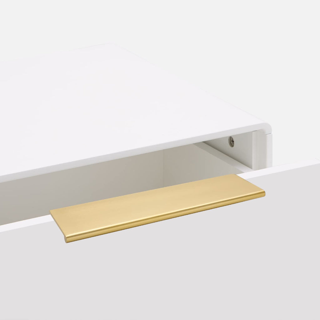 15 Pack 5in Finger Edge Pulls for Gold Drawer Pulls