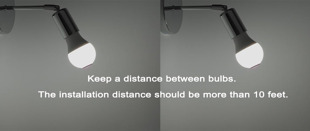 Motion Sensor Light Bulbs for Outdoor Indoor, 9W A19 Motion Detector Led Bulb, 60 Watt Equivalent, E26 800lm 5000K