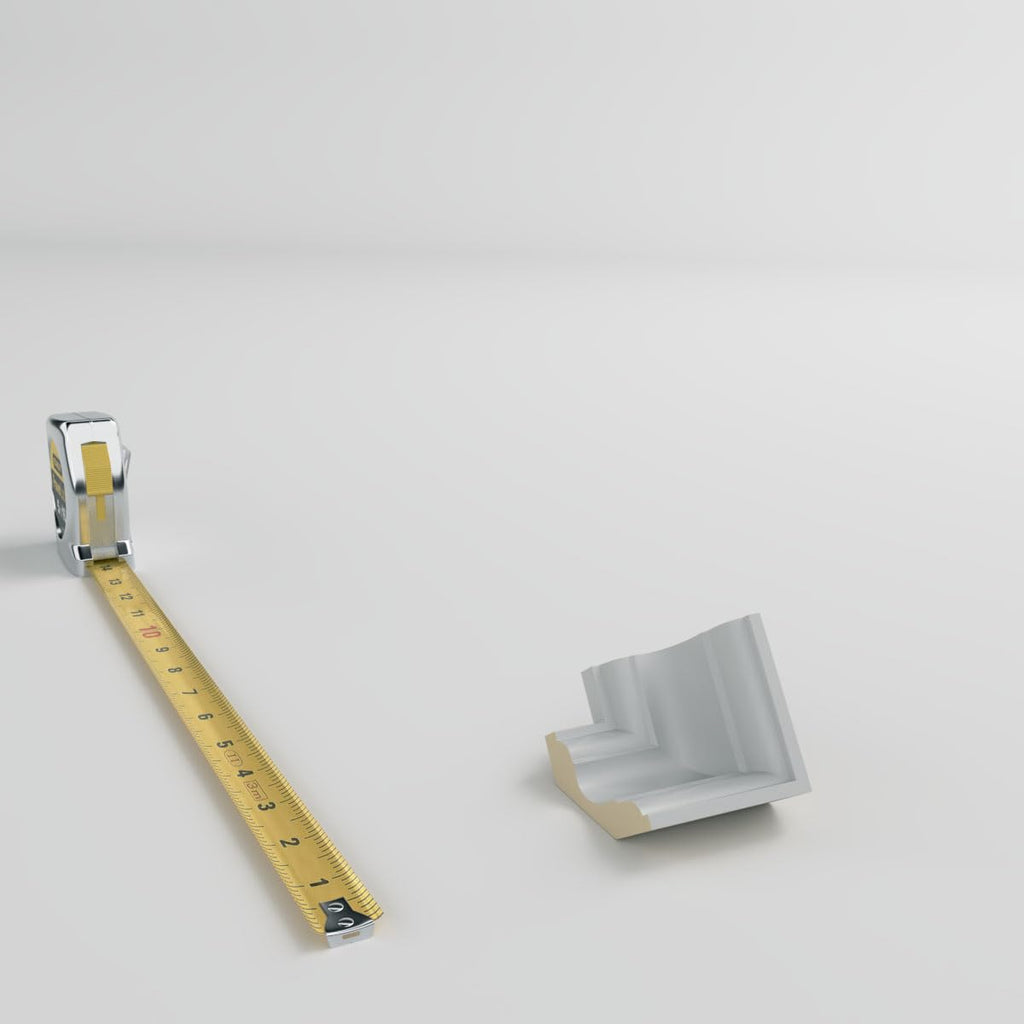 Inside Corner for Jefferson Traditional Smooth Crown Moulding, 2 1/4"P x 2 1/4"H (matches moulding