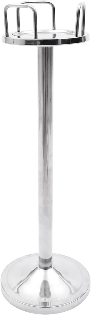 Ice Bucket With Stand, 5L/1.1GAL Stainless Steel Standing Champagne Ice Bucket Ices Cube Container Chiller Wine