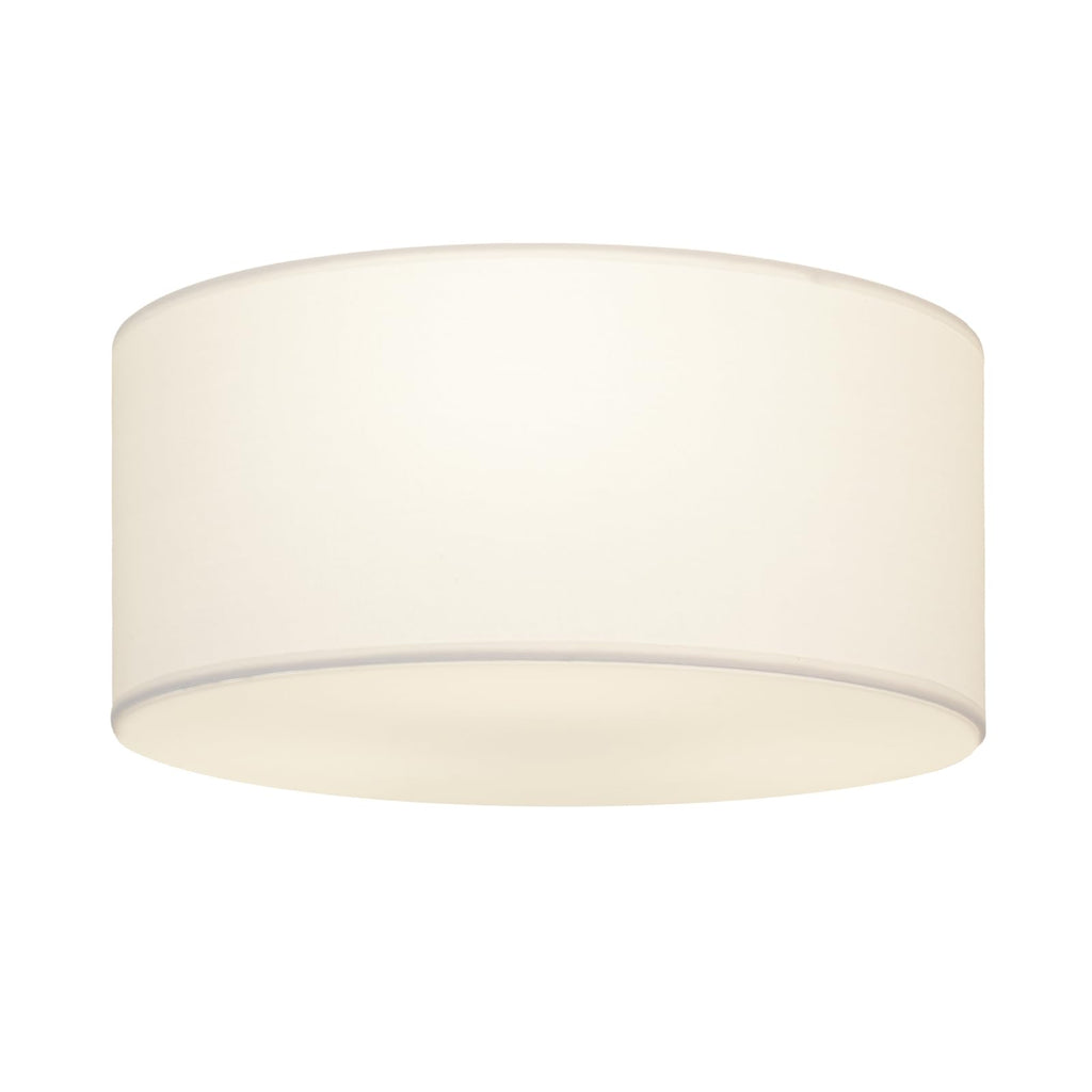 Semi Flush Mount Ceiling Light Fixture, 13inch Light Fixtures Ceiling Mount, 3-Light Drum Light Fixture with White