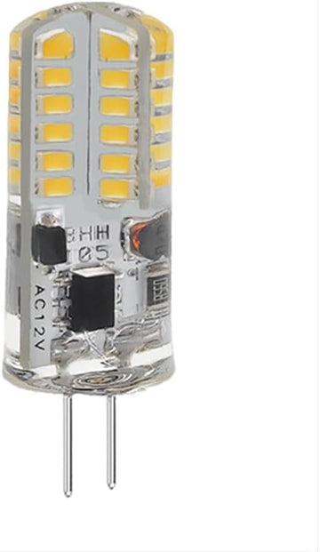 Lights LED Bulbs G4 LED Bulb Dimmable 3W Equivalent to Halogen Bulb 25W T4 JCD Type Bi-Pin G4 Base AC12V G4 Bulb Warm