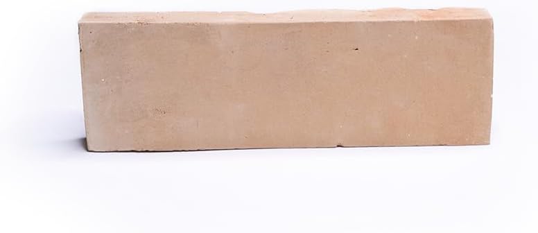Handmade in 2''x6'' Solid Color Zellige Tile in Earth Unglazed