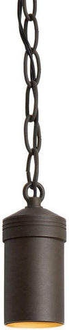 Outdoor Antique Bronze Integrated LED Hanging Pendant with Chain