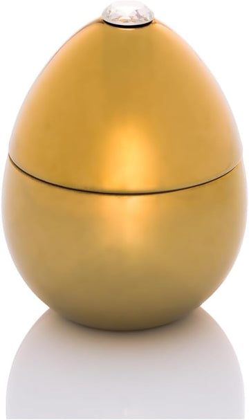 Scented Candle Ceramic Gold 7 oz Mixed Floral Scent Decor Aromatherapy and Relaxation - Gold