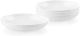 4-Pc Versa Bowls for Pasta Salad and More, Service for 4, Durable and Eco-Friendly 30-Oz, Compact Stack Bowl Set