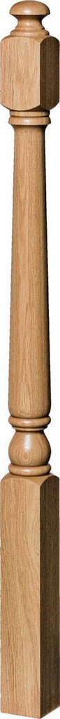 SP-4040A Poplar Colonial Starting Newel Post