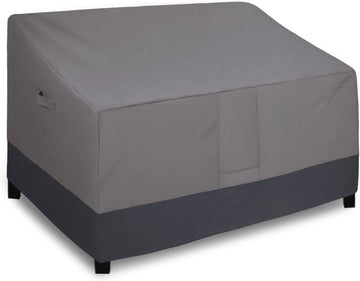 Heavy Duty Outdoor Loveseat Cover, 58Wx32.5Dx31H inch | Waterproof Durable 2-Seater Patio Couch Cover, Windproof